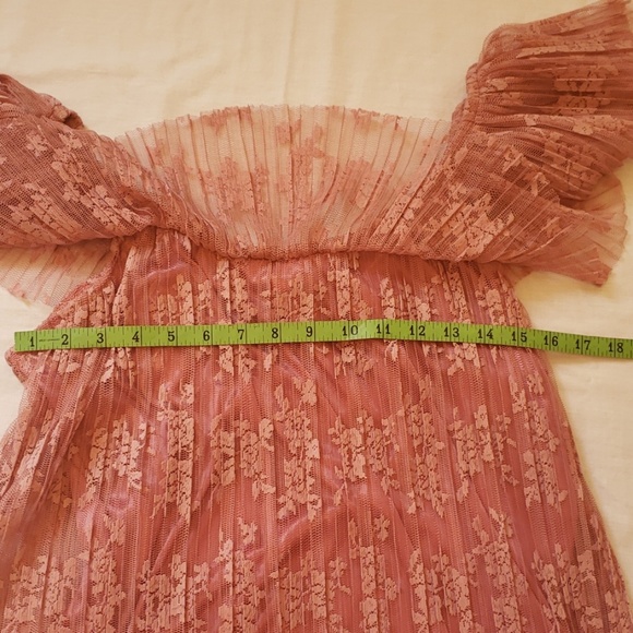 INDIGO ROSE MAUVE CHIFFON TOP - Picture 6 of 8